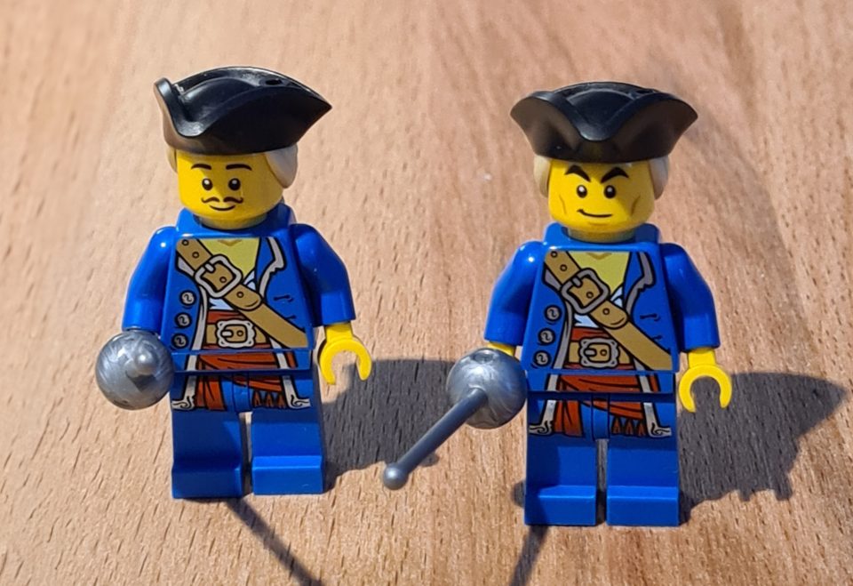 LEGO Build A Minifigure Pirate 2024 - Captain Braunsfeld