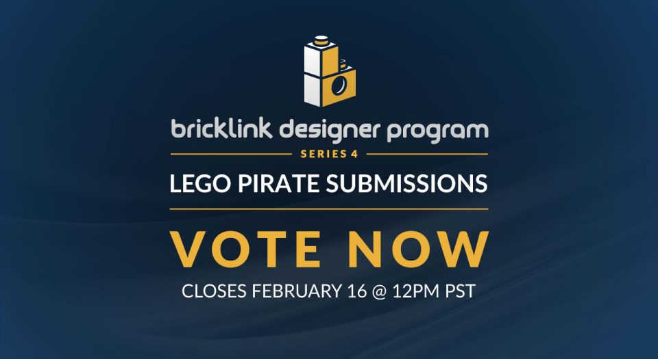 BricLlink Designer Program Series 4 Voting Closes February 16