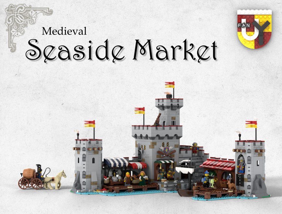 BrickLink Designer Program Series 4 "Medieval Seaside Market" by Bricks_fan_uy