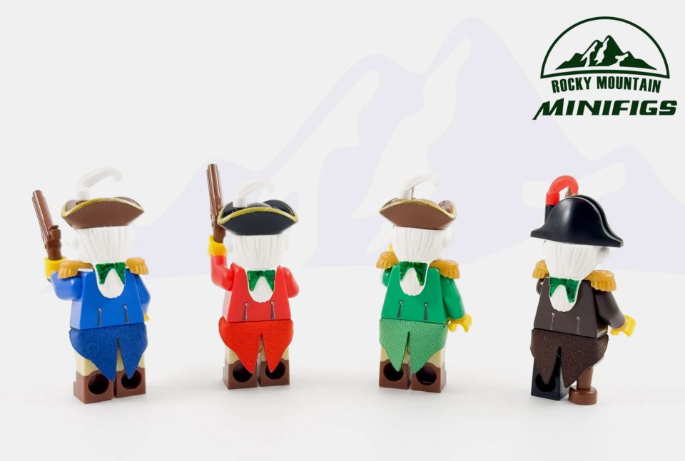 Rocky Mountain Minifigs from the back