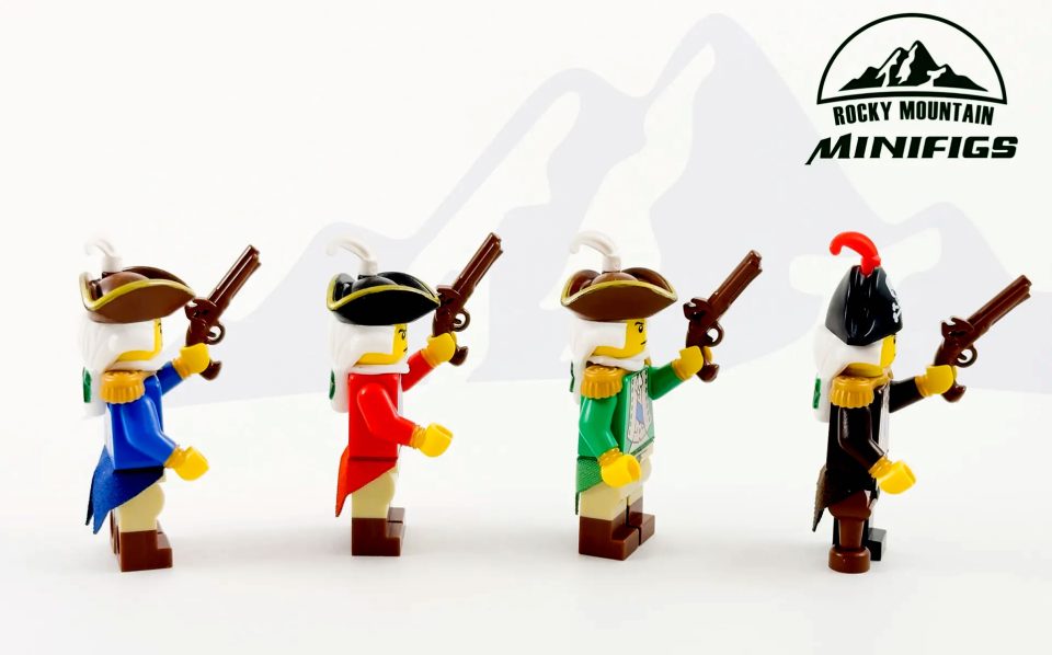 Rocky Mountain Minifigs from the side