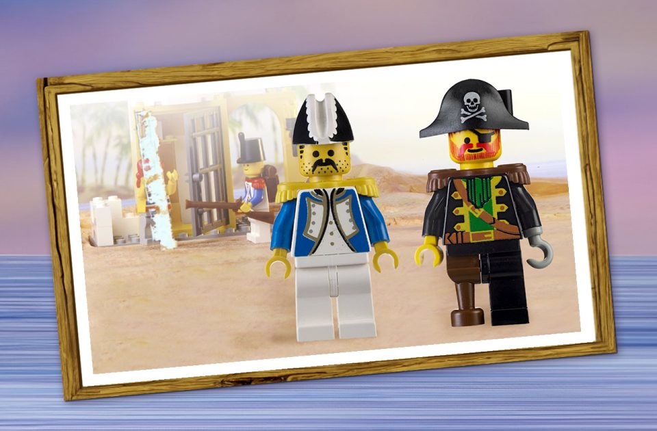 Click here to enlarge image Captain Redbeard and Governor Broadside