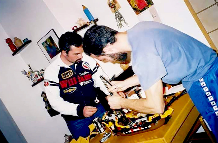 Franco Bagini and Brother building 6285 Black Seas Barracuda circa 2005