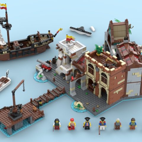 “Caribbean Port” by Castellofelice