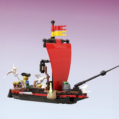 "Steve's Boat" by MyFirstMOC-Hun