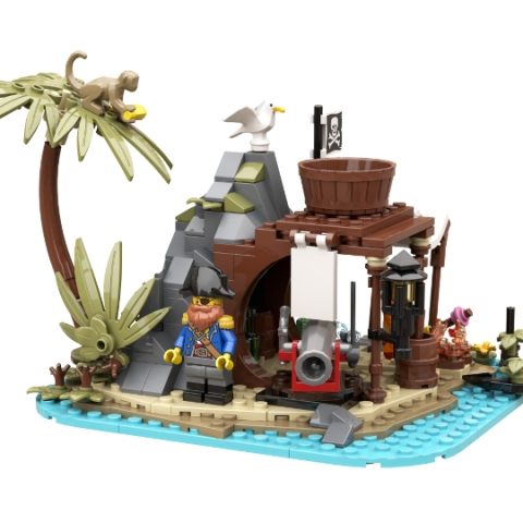 "Shipwreck Island" by MyFirstMOC_HUN