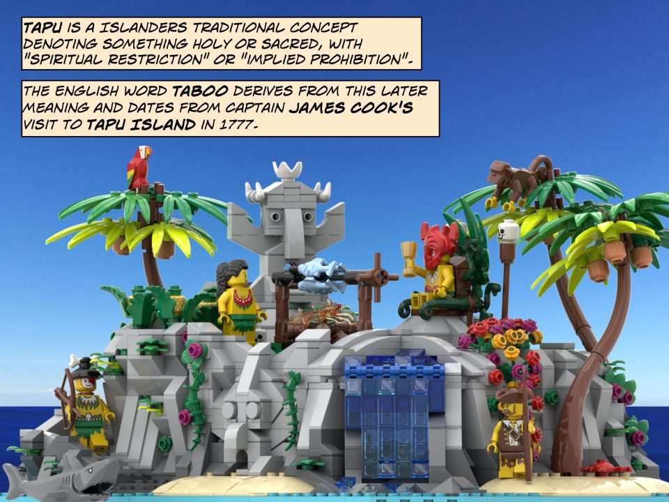 Click here to enlarge image "Tapu Island" or is that "Taboo Island"