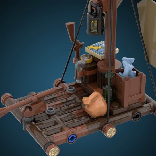 Lego Modular The Raft “The King’s Merchant” by Marooned Marin – MOCs – The Ultimate LEGO ...