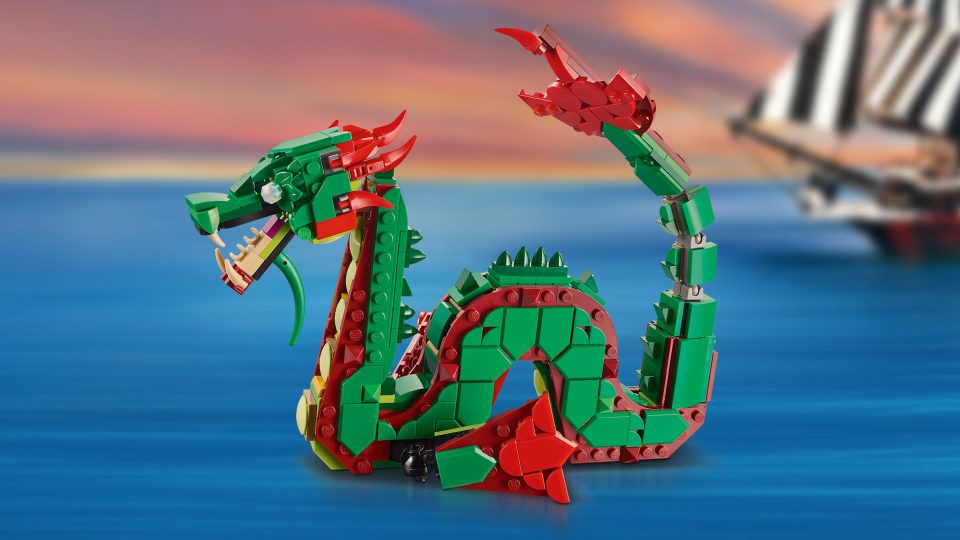 31161 Creator 3 in 1 Sea Serpent and 6286 Skulls Eye Schooner
