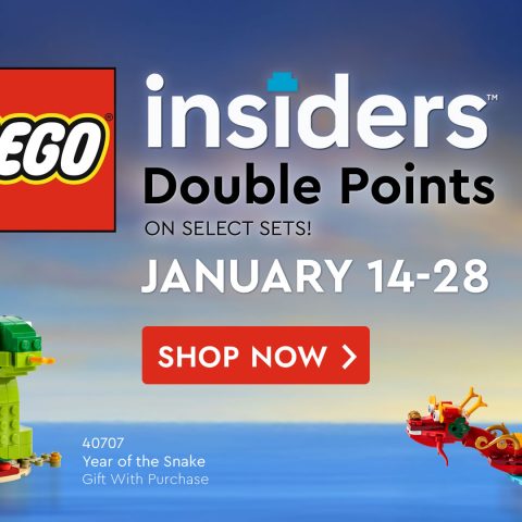 LEGO Insiders Double Points – January 2025