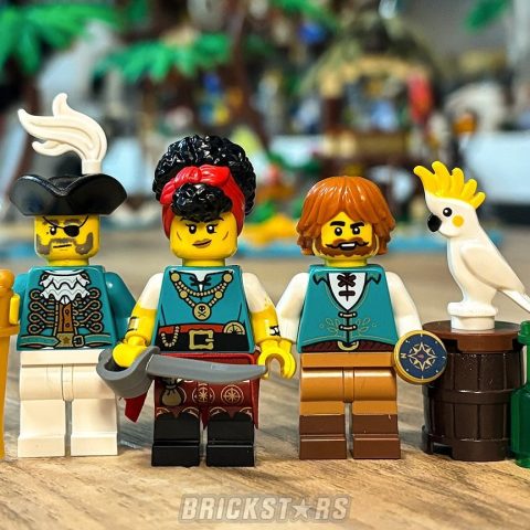 “Teal Pirate Gang” by brickstarsofficial
