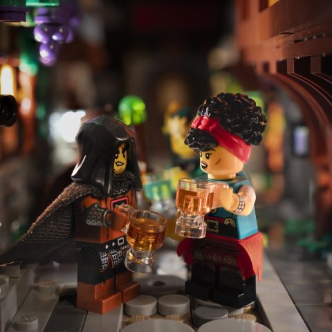 “The party’s already getting started on Galen’s Row” by fourbrickstall