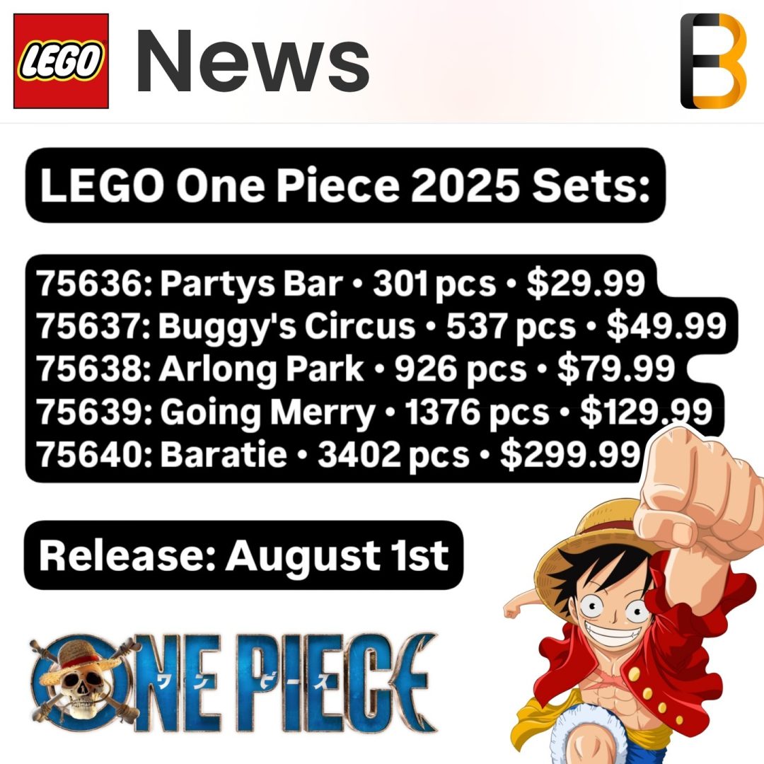LEGO® One Piece: Set Names Have Surfaced – The Best Pirate LEGO® Website