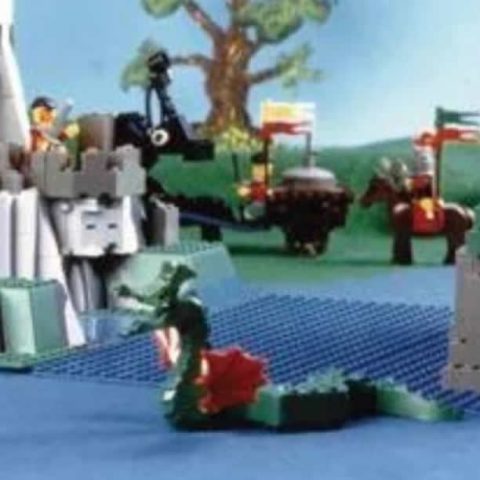 Prototype Loch Ness prototype from unproduced LEGO Highland Theme –
