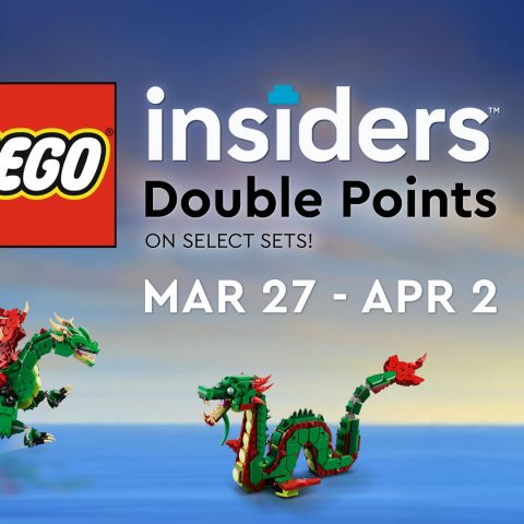 LEGO Insiders Double Points on 31161 Creator 3 in 1 Dragon