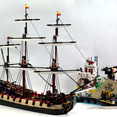 Privateer Frigate Fortuna_ and 10320 Eldorado Fortress
