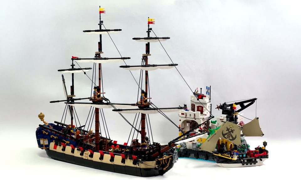 Privateer Frigate Fortuna and 10320 Eldorado Fortress