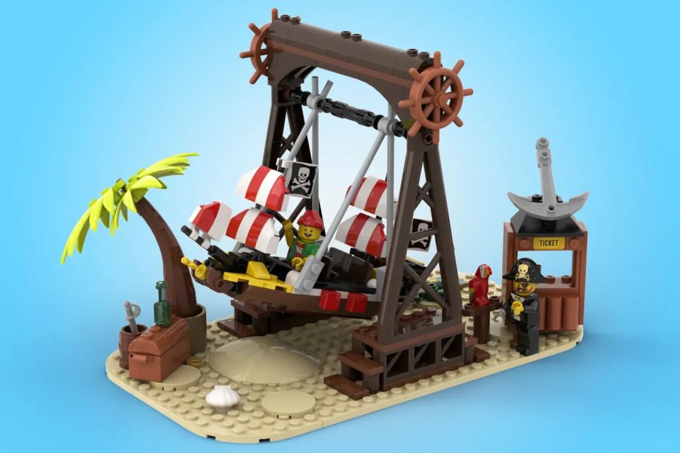 Click here to enlarge image "Black Seas Barracuda Ride" by BrickGallery
