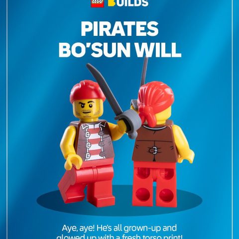 Bo’Sun Will from LEGO 21358 Minifigure Vending Machine