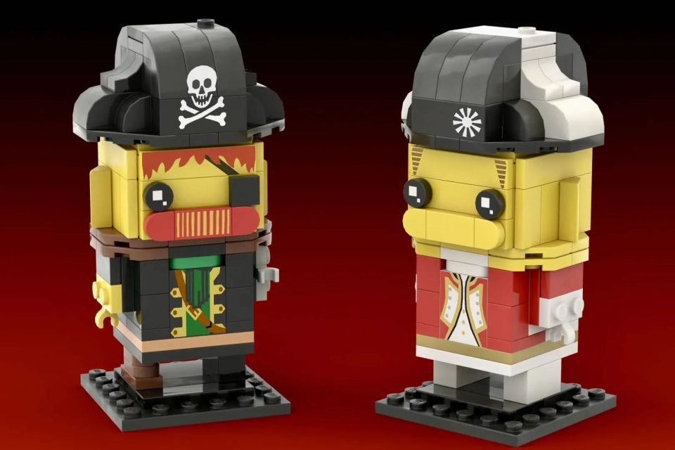 Click here to enlarge image BrickHeadz Captain Red "Beard & Imperial Guard Admiral" by Captain Magenta