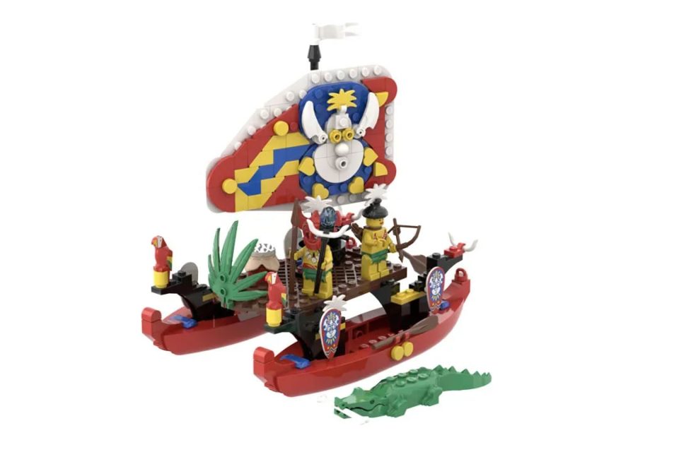 Click here to enlarge image "Islander Catamaran" by Mainebricks9