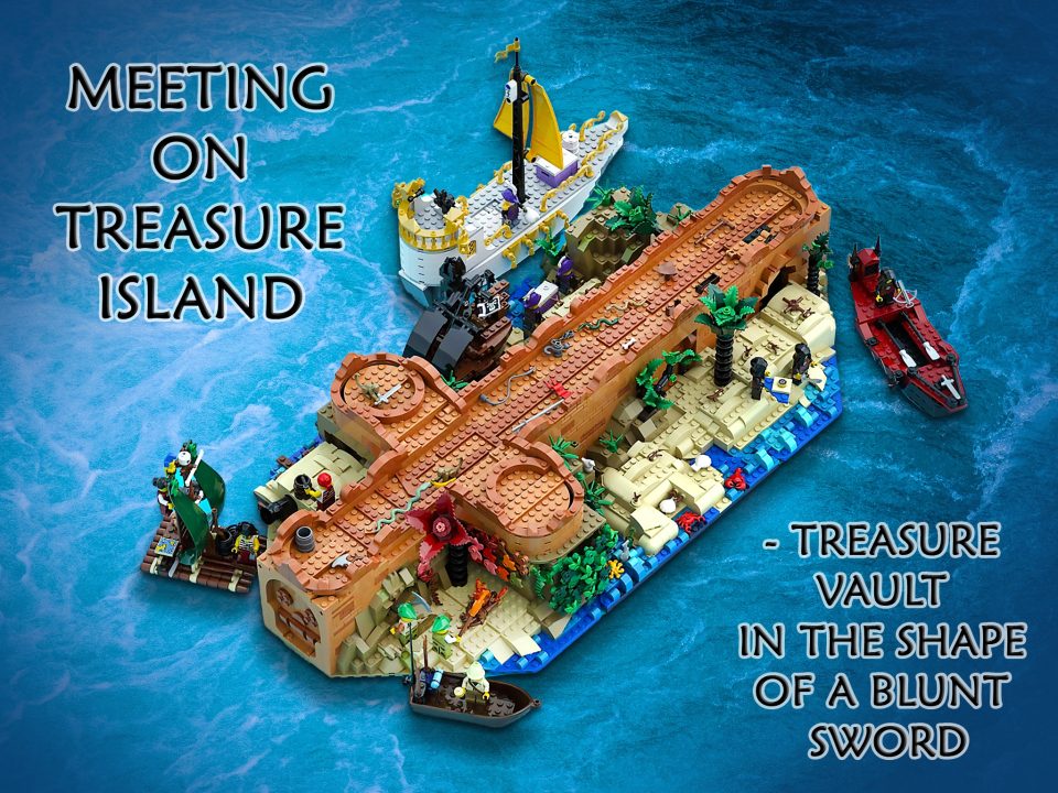 "Meeting on treasure island" by bellu33
