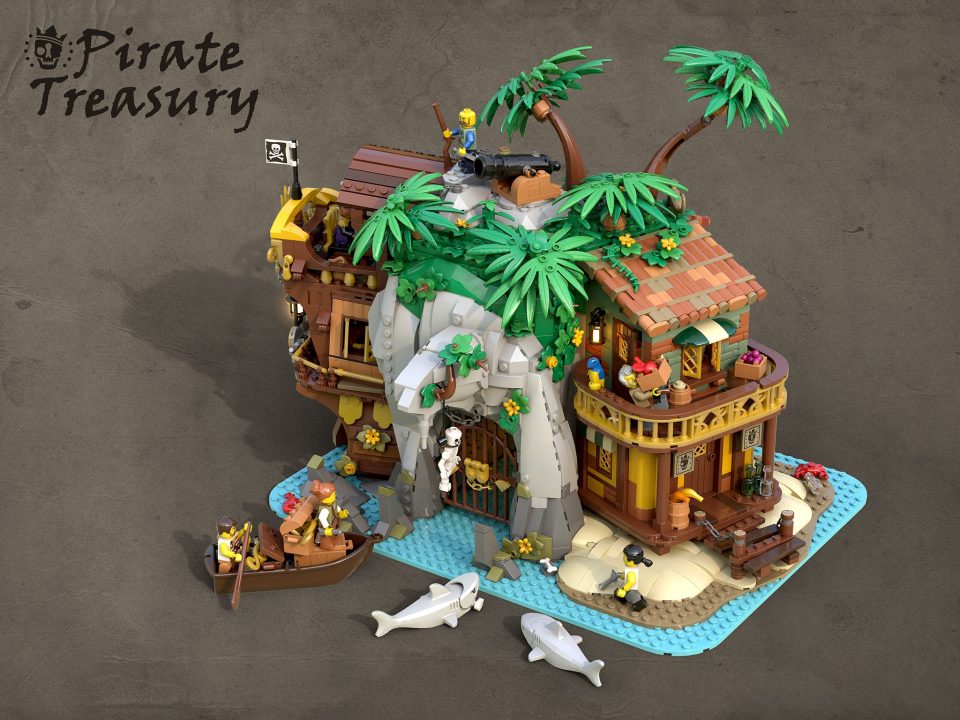 "Pirate Treasury" by brickhucker