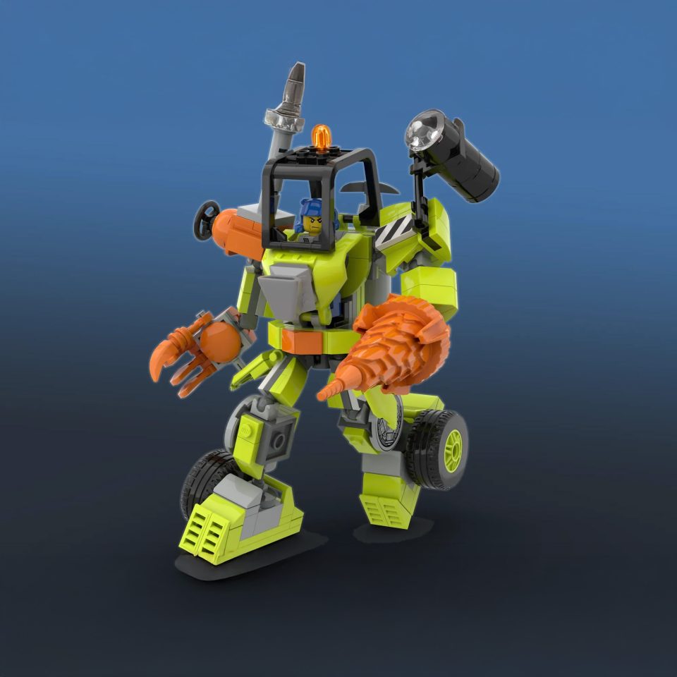 "Power Miners Super Mine Mech" by LssjChlo