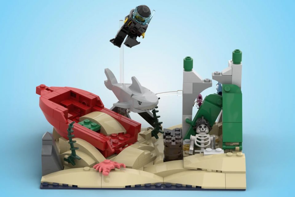 Click here to enlarge image "The Armada Sentry Today" by Louis the Builder