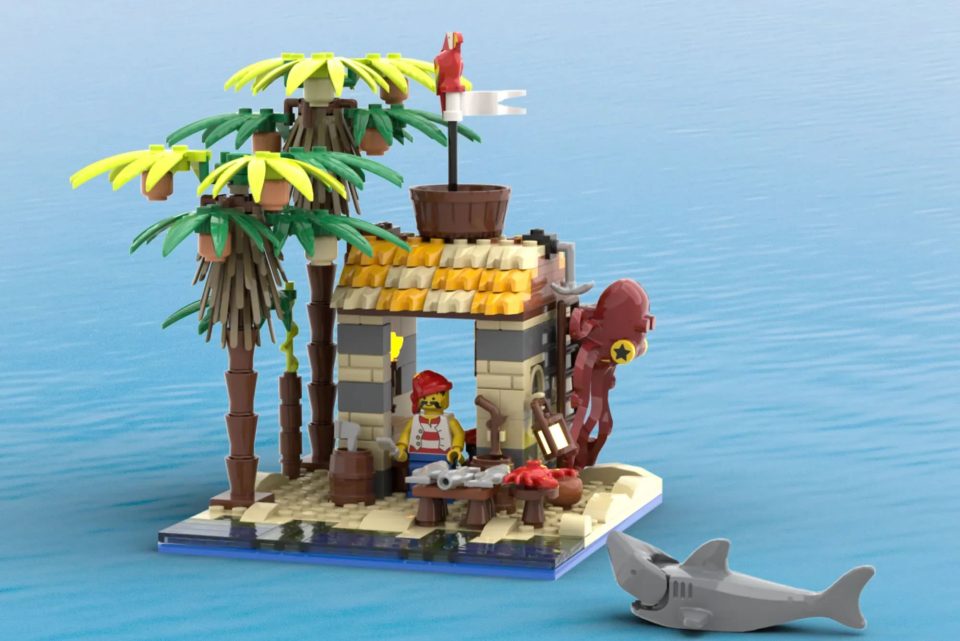 Click here to enlarge image "The Last Remaining Pirate in the World" by Radin0
