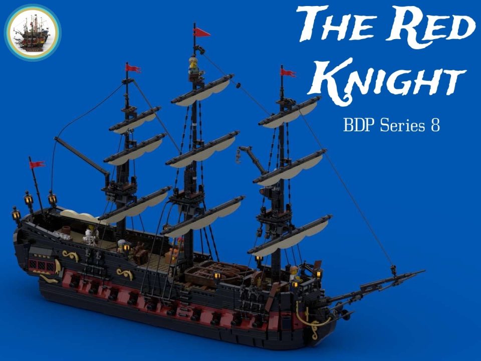"The Red Knight" by pirateshipbuild