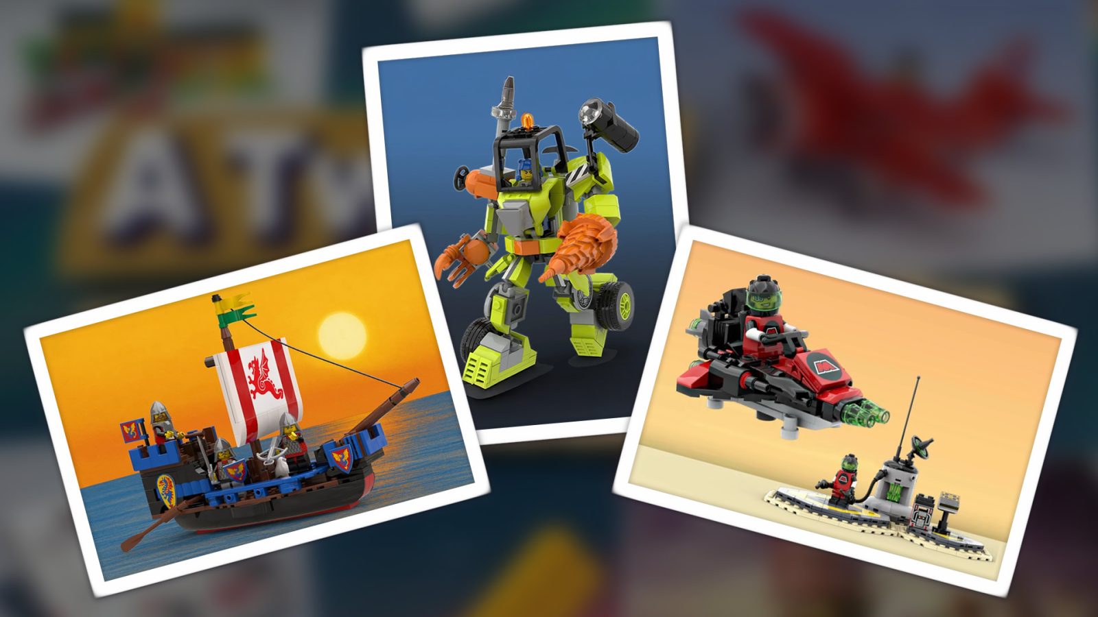 WINNERS of the LEGO Ideas A Twist of Nostalgia Challenge
