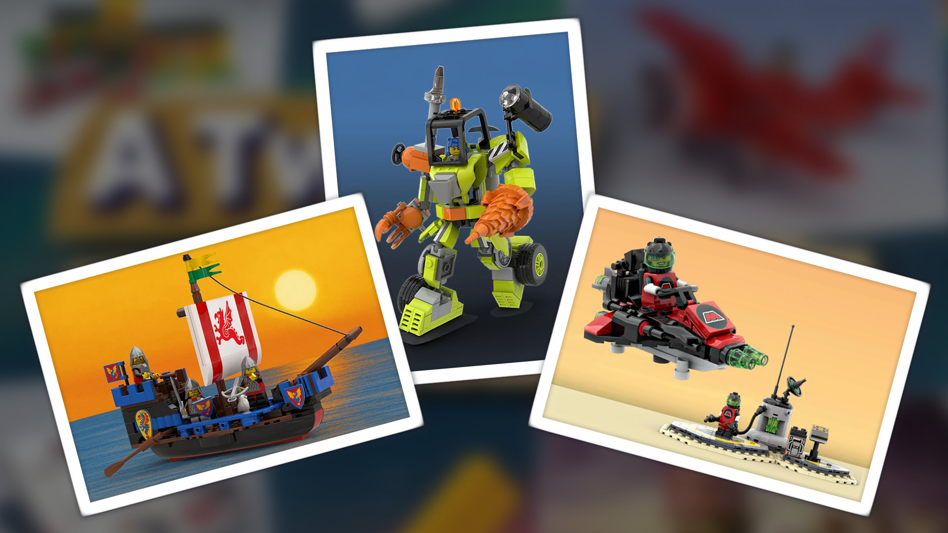WINNERS of the LEGO Ideas A Twist of Nostalgia Challenge