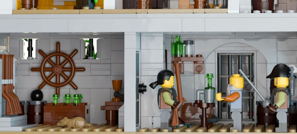Armoury of "Coconut Cape" by BallisticBricks
