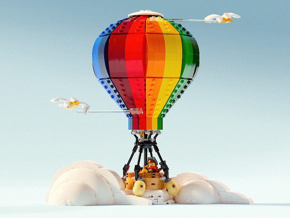 Click here to enlarge image "Hot Air Balloon" by ExeSandbox