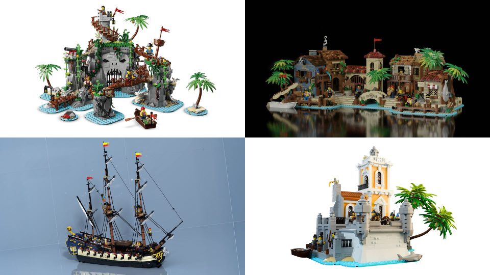 Click here to enlarge image Pirate-themed BrickLink Designer Program Finalists