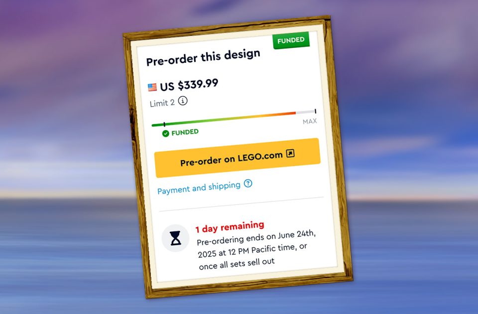 Progress bar on "Thieves of Tortuga" webpage ~28 hours before Crowdfunding ends