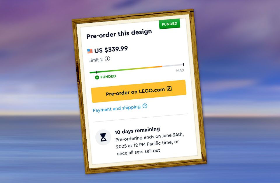 Progress bar on "Thieves of Tortuga" webpage ~3 hours after Crowdfunding began