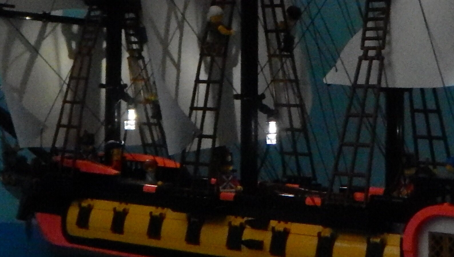 Featured Image for HMS Sea Hawk. With motorized functions and lights!