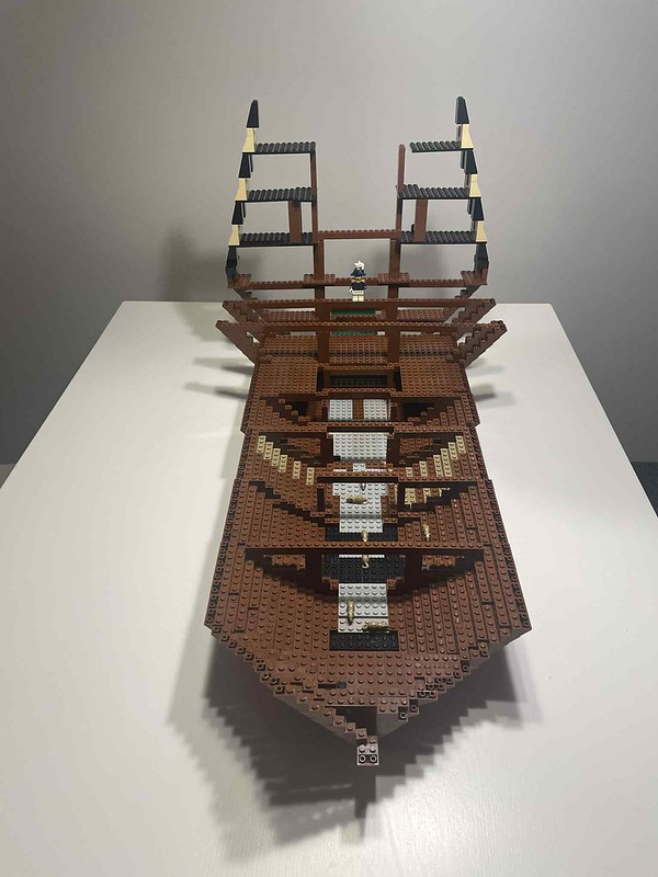 Featured Image for [MOC][Ongoing project] HMS Victory in minifig scale