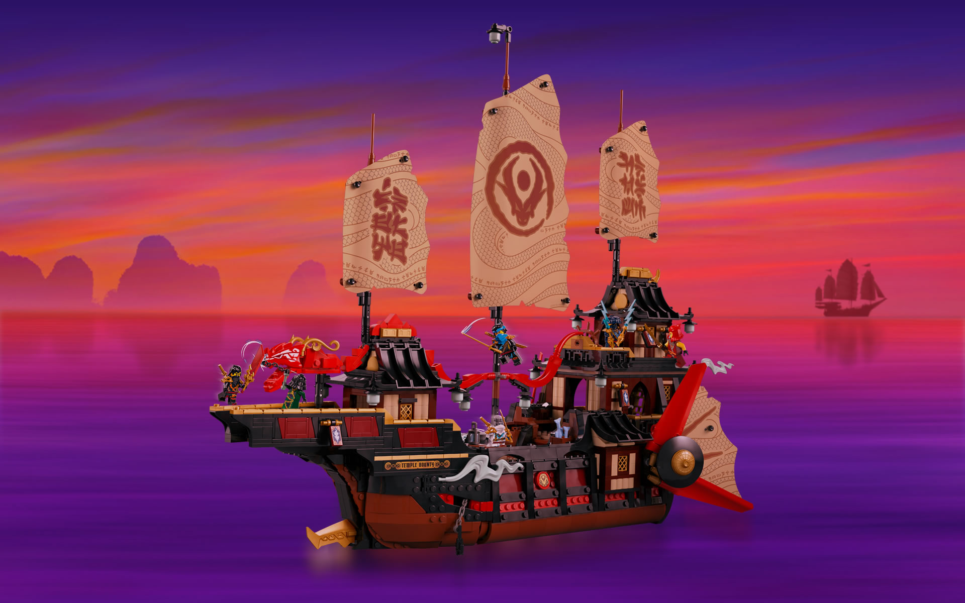 71848 The Temple Bounty from the LEGO Ninjago theme