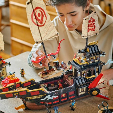 Removable sections of 71848 The Temple Bounty