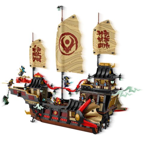 Perspective of 71848 The Temple Bounty from the port broadside