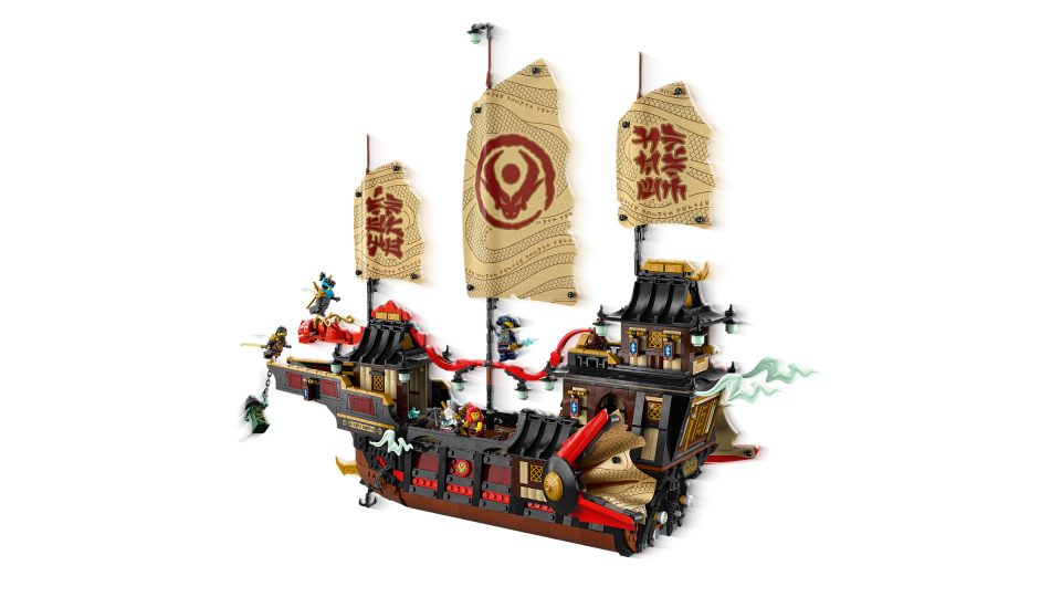 Click here to enlarge image Perspective of 71848 The Temple Bounty from the port broadside