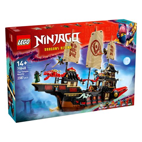 Front of 71848 The Temple Bounty box