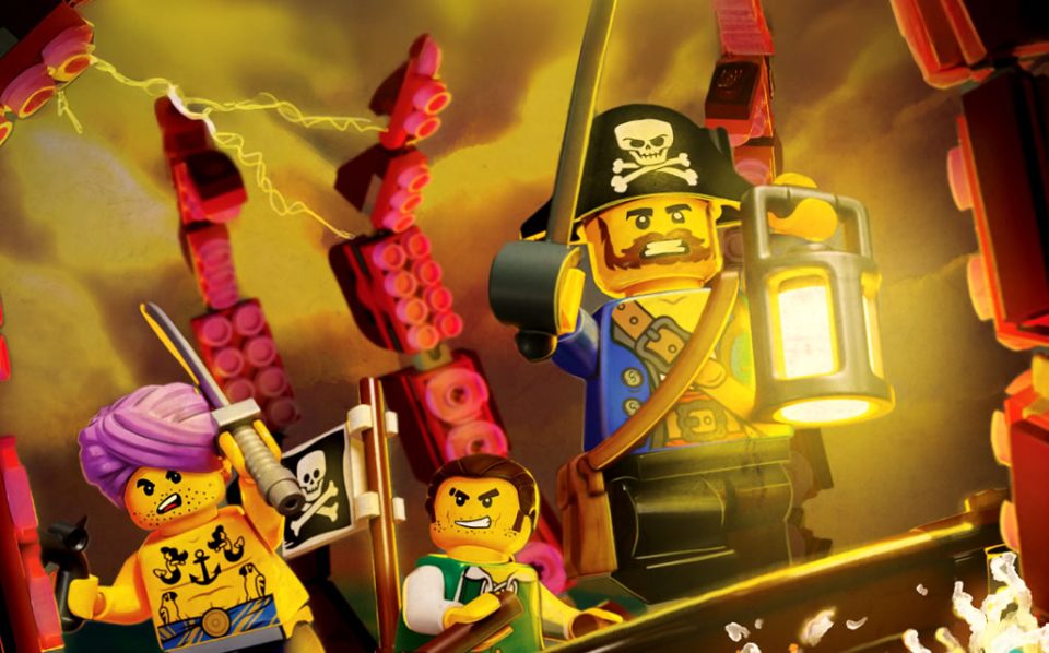 LEGO Insiders Comic-Con Poster: Brickbeard versus the Kraken 