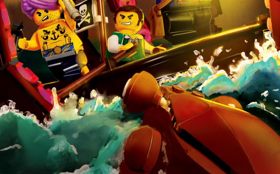 Kraken from the LEGO Insiders Brickbeard Poster