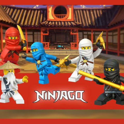 Original ninja line-up from Ninjago