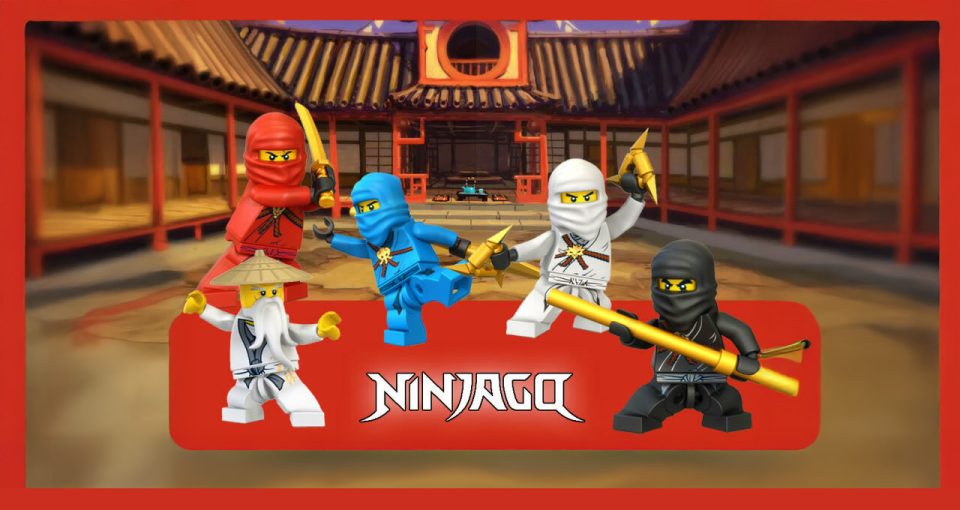 Original ninja line-up from Ninjago