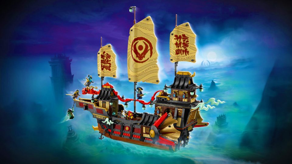 Click here to enlarge image The Temple Bounty (71848) from Ninjago: Dragons Rising